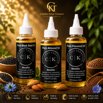 Why Natural Hair Oils Are Better Than Silicone Hair Products | Comfort Knot Treasure