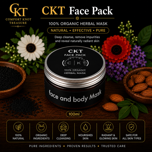 Pure Organic Herbal Mask | Face and body mask