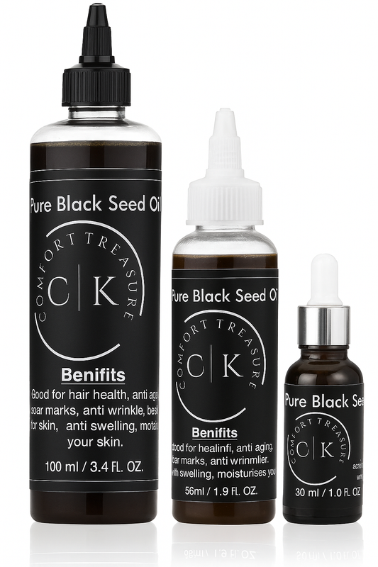 Pure Organic Black Seed Oil | Home Made Natural and Pure