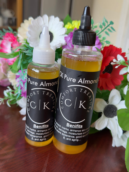 Pure Organic Almond Oil | Homemade Natural and Pure