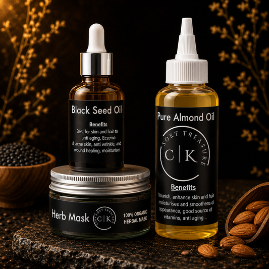 Daily Facial Kit | Scrub/cleanser | Serum and Moisturiser | Oils