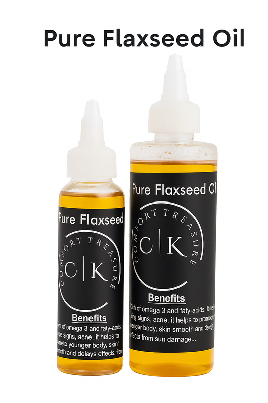 Pure Organic Flaxseed Oil | Home Made Natural and Pure