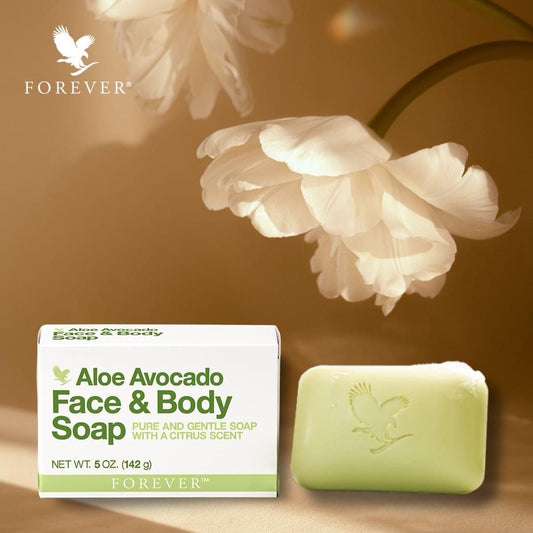 Aloe Avocado Face & Body Soap | Forever Living Products | 142g