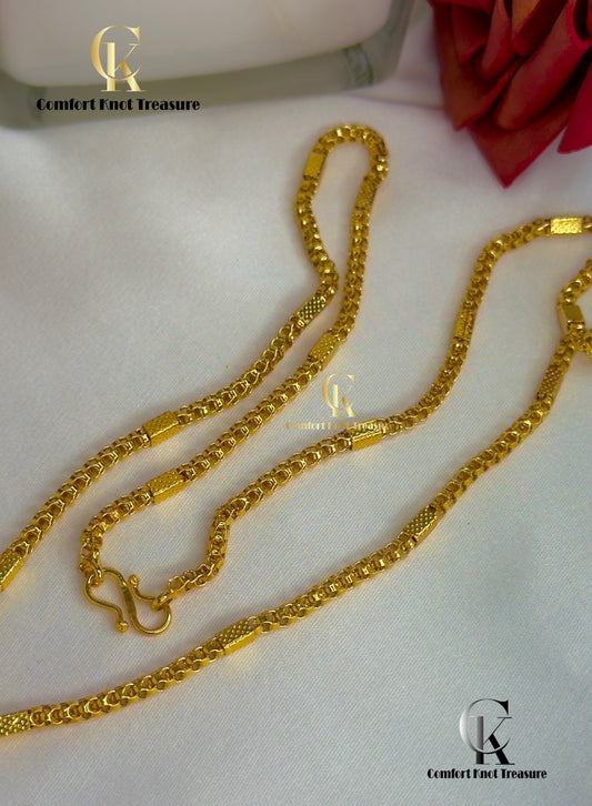 Thick Beaded Long Chain | Daily Wear Chain | CHN