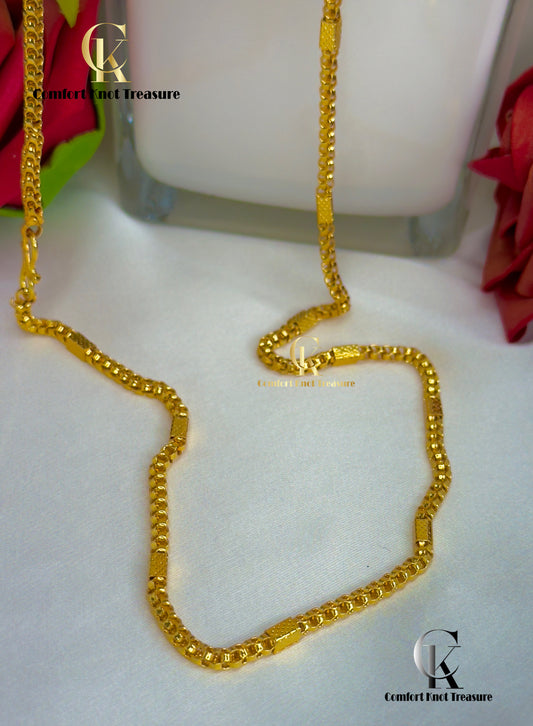 Thick Beaded Long Chain | Daily Wear Chain | CHN