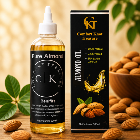 Pure Organic Almond Oil | Homemade Natural and Pure